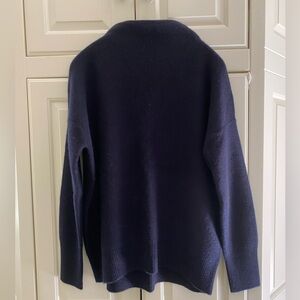 Vince boiled cashmere funnel neck sweater, size small. NWOT
